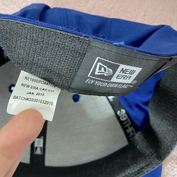 5/$25 New Era Blue Voice Hat L/XL - Picture 6 of 9